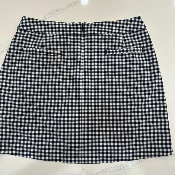 Lady Hagen Navy and White Gingham Skort - Sz 6 - Picture 3 of 11